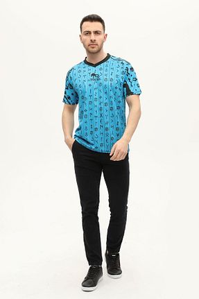 لباس فرم ورزشی فیروزه ای مردانه فوتبال tractorfcstore - کد 682801879