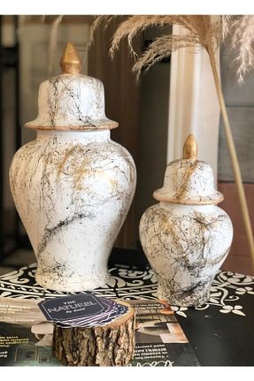 گلدان سفید سرامیک Genel Markalar - کد 458001262