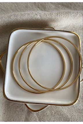 النگو طلائی زنانه 22 عیار RN TAKI - کد 858776691