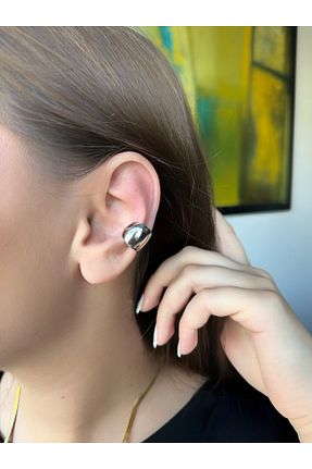 گوشواره غضروفی جواهر زنانه استیل ضد زنگ Ressia - کد 858788188