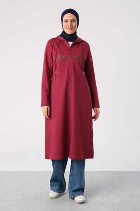 رویه حجاب زرشکی زنانه پنبه پلی استر ALLDAY - کد 669832724