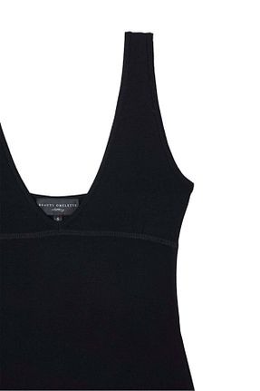بادی مشکی زنانه یقه هفت Beauty Omelette - کد 773359211