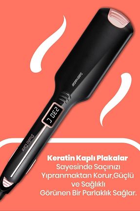 اتو مو مشکی 230 Derece GoldMaster - کد 33752568