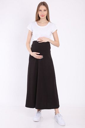 دامن بارداری مشکی زنانه پارچه Luvmabelly - کد 86497149