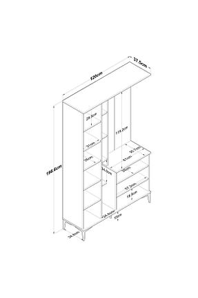  قهوه ای 199 cm 120 cm کد 650166469