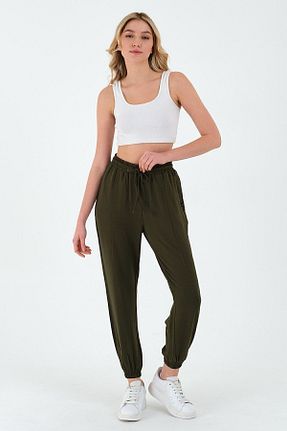 شلوار خاکی زنانه ویسکون BRZ COLLECTION - کد 275358679