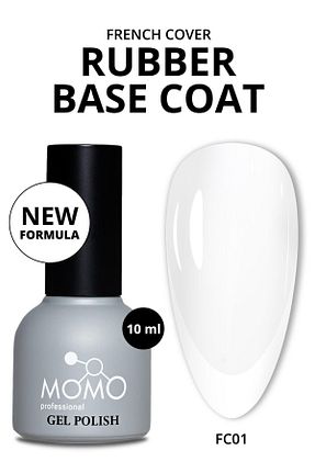 لاک ناخن دائمی سفید MOMO professional - کد 812821380
