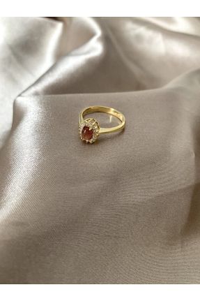 انگشتر نقره طلائی زنانه 925 عیار denizden silver - کد 99257269