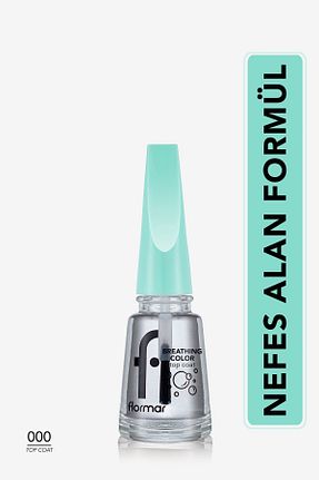 لاک ناخن سفید Flormar - کد 778066115