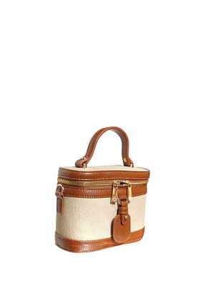 کیف دستی قهوه ای زنانه ابعاد کوچک Senna Collection - کد 827736175