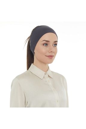 کلاه شنای حجاب طوسی زنانه Genel Markalar - کد 129620224