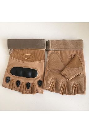 دستکش بژ زنانه پلی استر horozbutik - کد 129950178