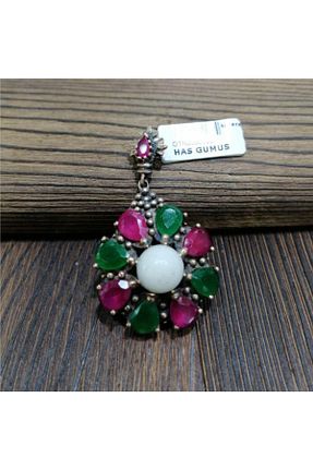 گردنبند نقره صورتی زنانه 925 عیار HAS GÜMÜŞ - کد 98103140