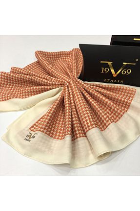 روسری نارنجی پلی استر 19V69 ITALIA - کد 130363530