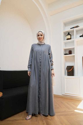 کلاه و ابایا طوسی زنانه بافتنی Neways - کد 858576054