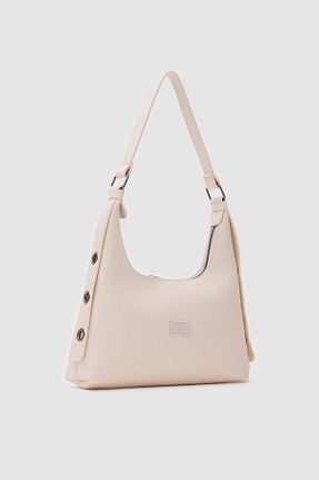 کیف دوشی بژ زنانه چرم مصنوعی Shule Bags - کد 858651267