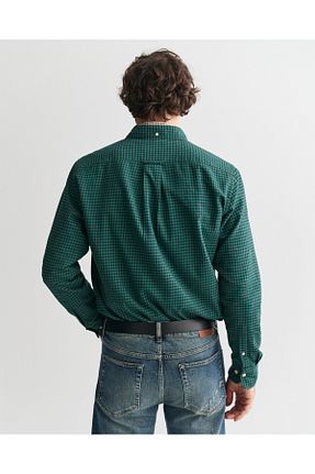 پیراهن سبز مردانه رگولار Gant - کد 858604163