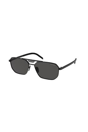 عینک آفتابی مشکی مردانه 57 Prada - کد 284840710