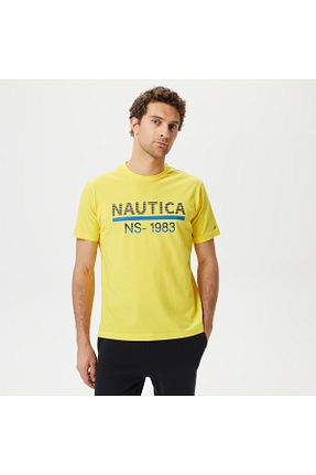 تیشرت زرد مردانه رگولار Nautica - کد 692243345