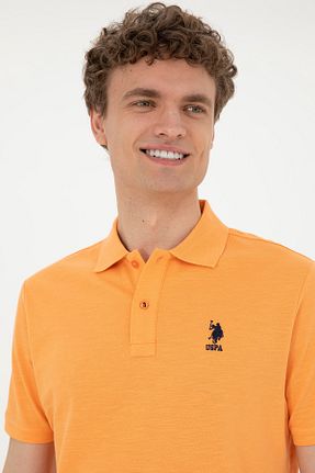 پولوشرت نارنجی مردانه رگولار U.S. Polo Assn. - کد 838822614