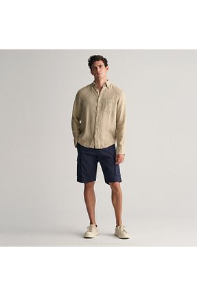 شلوارک و برمودا سرمه ای مردانه Relaxed Gant - کد 839598905