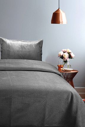 روتختی تکنفره طوسی پلی استر FAVORA - کد 797850444