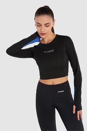 تیشرت مشکی زنانه رگولار hummel - کد 855544172