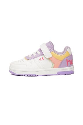 کفش کژوال سفید بچه گانه چرم مصنوعی hummel - کد 837327000