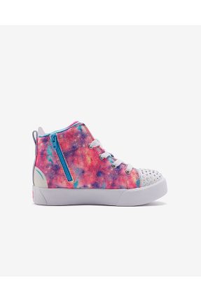 کفش اسنیکر صورتی بچه گانه Skechers - کد 849740935