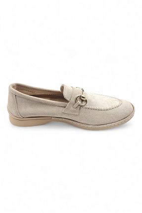 بابت بژ زنانه چرم خالص Melen Shoes - کد 822538115