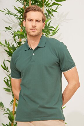 پولوشرت خاکی مردانه تکی odelon - کد 816441937