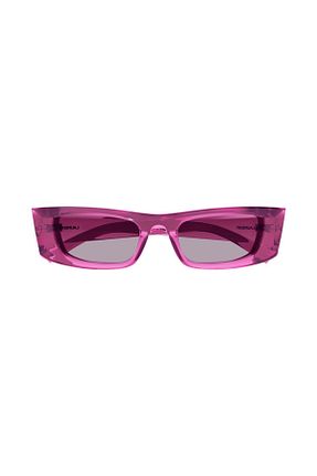 عینک آفتابی صورتی زنانه UV400 Saint Laurent - کد 749236178