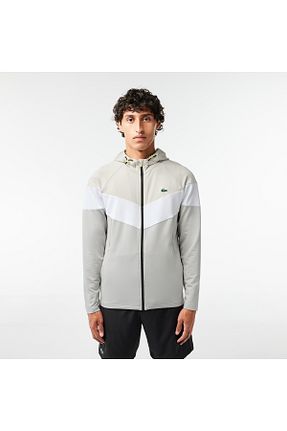 سوئیشرت طوسی مردانه ساده Lacoste - کد 778384168