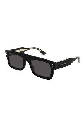 عینک آفتابی مشکی زنانه UV400 Gucci - کد 355218214