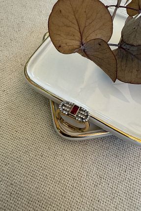انگشتر استیل (فولاد) رنگی زنانه استیل (فولاد) My Joyas Design - کد 858665219