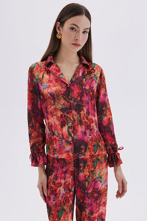 ست لباس راحتی رنگی زنانه طرح دار Feu De Elu - کد 834854884