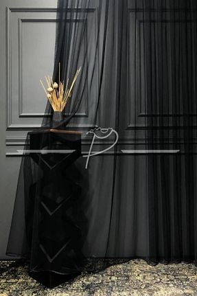 پرده توری سفید ریل دار Perde Pendik - کد 863084937