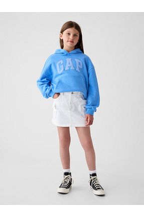 دامن سفید بچه گانه جین GAP - کد 825579553