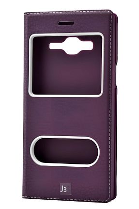 کاور و قاب بنفش Samsung Galaxy J3 (2016) Cepustik Telefon Aksesuarları - کد 844552298