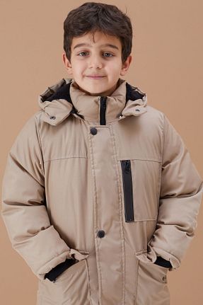 کاپشن بژ بچه گانه رگولار Cansın Mini - کد 854910381
