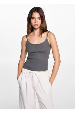 تیشرت مشکی زنانه رگولار MANGO Teen - کد 838747660