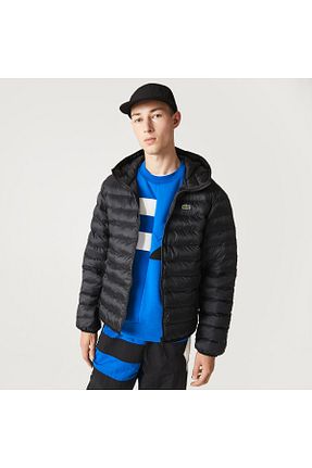 کاپشن مشکی مردانه رگولار Lacoste - کد 382029332