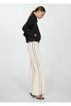 شلوار نباتی زنانه پلی استر MANGO - کد 856998842