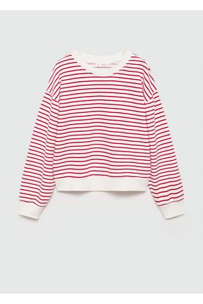 سوئیشرت سفید بچه گانه رگولار MANGO Kids - کد 841331856