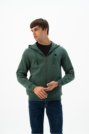 سوئیشرت سبز مردانه ساده Arma - کد 368339082