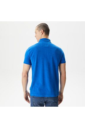 پولوشرت آبی مردانه پنبه پلی استر Nautica - کد 820096106
