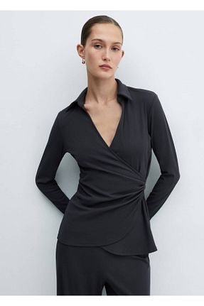 پیراهن مشکی زنانه رگولار MANGO - کد 839493947