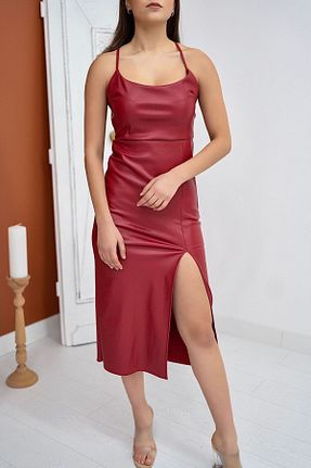 لباس زرشکی زنانه بافتنی Elbee Fashion Woman - کد 224434752