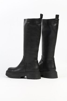 چکمه مشکی زنانه پاشنه کوتاه (1 - 4 سانتی متر) Pierre Cardin - کد 856500881