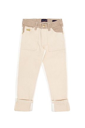 شلوار بژ بچه گانه پارچه U.S. Polo Assn. - کد 835460255